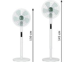 Ventilateur sur Pied Ultra-Silencieux Rowenta Turbo Silence Extreme Plus VU5890 — 16 Vitesses / Moteur Effitech / Télécommande