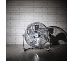 Brasseur d'Air Industriel Cecotec EnergySilence 4100 Pro — 100W / Diamètre 45 cm / Finition Chrome