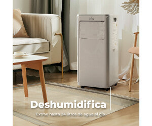 Climatiseur Mobile Portable 3-en-1 EVVO Clima P9 — 9000 BTU / 2640W
