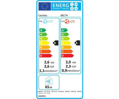 Climatiseur Mobile Réversible 5-en-1 Cecotec ForceClima 9400 Soundless Heating — 9000 BTU / 2600W