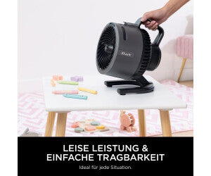 Mini Ventilateur Brumisateur Sans Fil Shark FlexBreeze HydroGo FA050EU — 36W / Autonomie 12h / IPX5