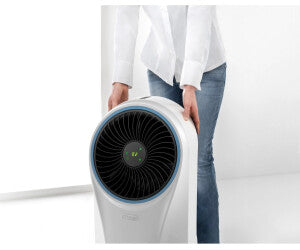 Rafraîchisseur d'air Évaporatif 3-en-1 De'Longhi EV250 WH — 55W / Réservoir 4,5L / Ioniseur