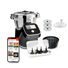 Robot Cuiseur Connecté Moulinex i-Companion Touch Pro HF93D810 — Noir