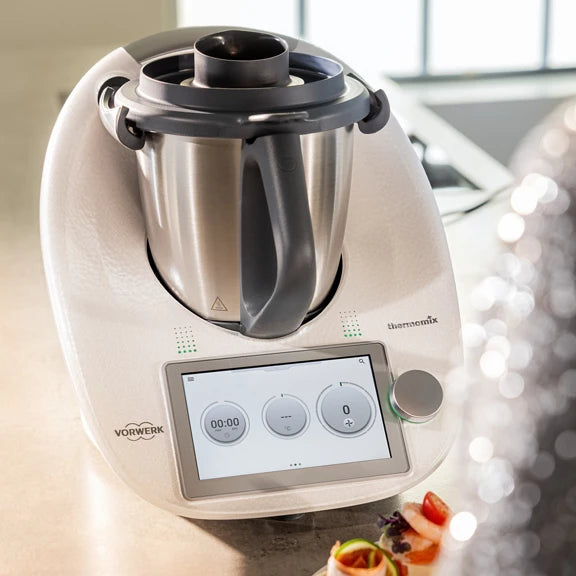 Robot Cuiseur Thermomix® TM6 Blanc Scintillant Reconditionné (Excellent État) — Édition Limitée