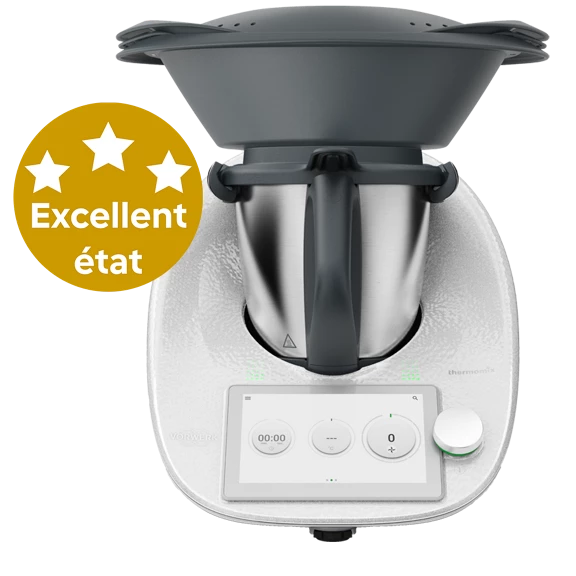 Robot Cuiseur Thermomix® TM6 Blanc Scintillant Reconditionné (Excellent État) — Édition Limitée