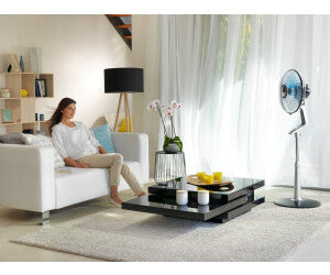 Ventilateur sur Pied Silencieux Rowenta Turbo Silence Extreme VU5670 — 70W / Hélice 40 cm / Télécommande