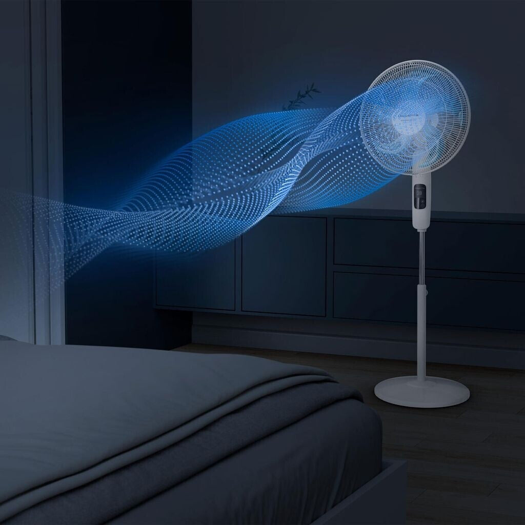 Ventilateur sur Pied Rowenta Turbo Silence VU5450F0 — 32W / 8 Vitesses / Télécommande[1]