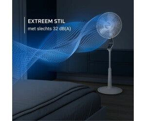Ventilateur sur Pied Rowenta VU5690F0 Turbo Silence Extreme — 32W / 14 Vitesses / Télécommande