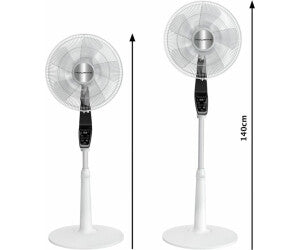 Ventilateur sur Pied Rowenta VU5690F0 Turbo Silence Extreme — 32W / 14 Vitesses / Télécommande