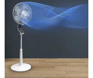 Ventilateur sur Pied Rowenta VU5690F0 Turbo Silence Extreme — 32W / 14 Vitesses / Télécommande